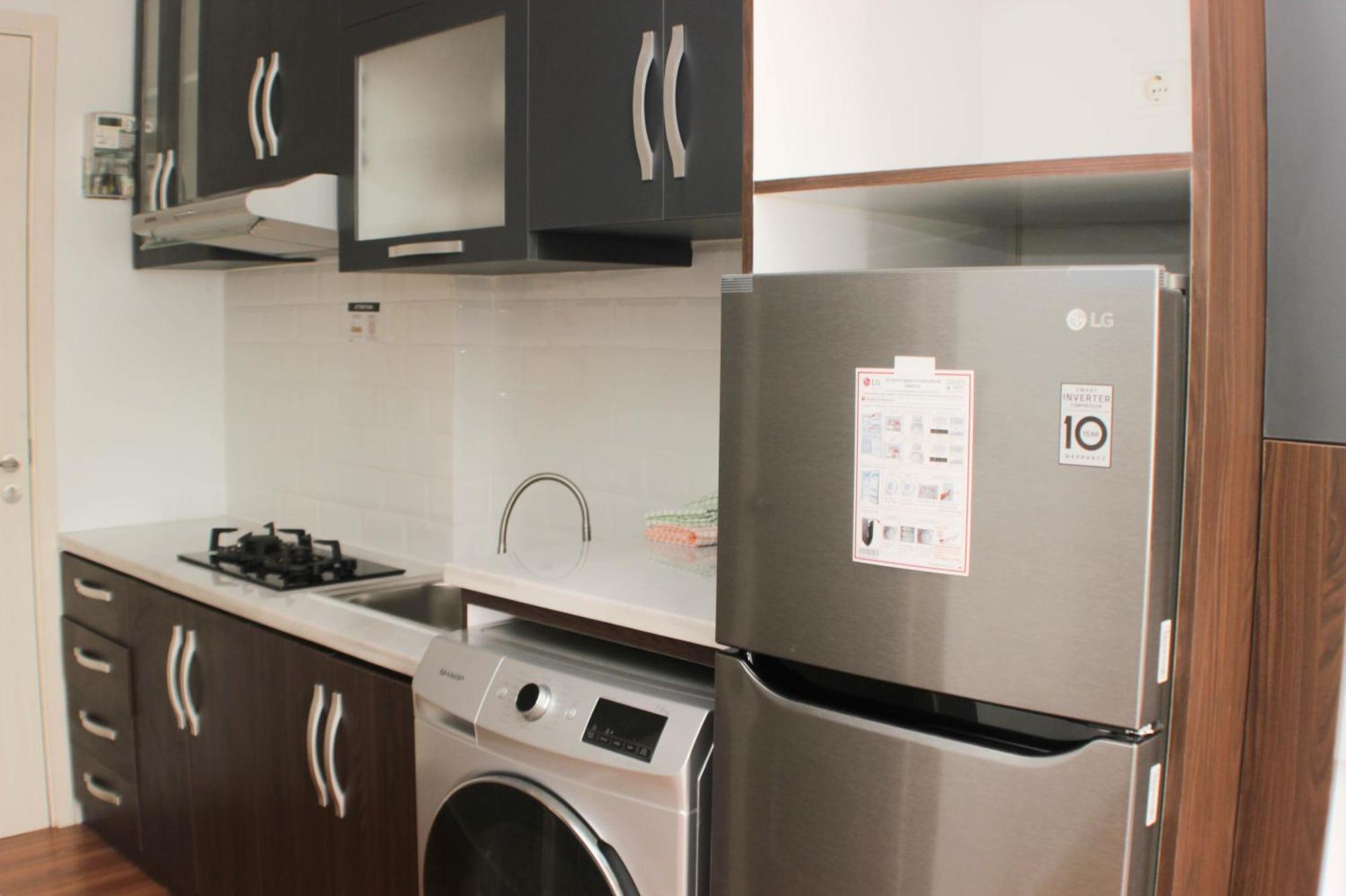 Homey And Minimalist 2br At Patraland Urbano By Travelio Apartemen Bekasi